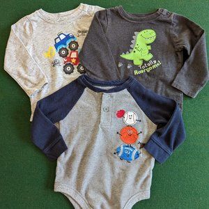 Bundle Garanimals Boy's Onesies/Bodysuits 18 Months 💙